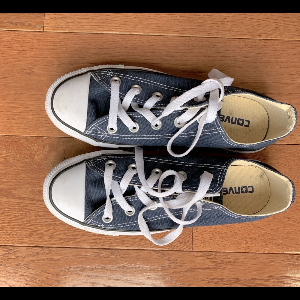Navy blue Chuck Taylors